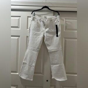 Banana Republic White Jeans